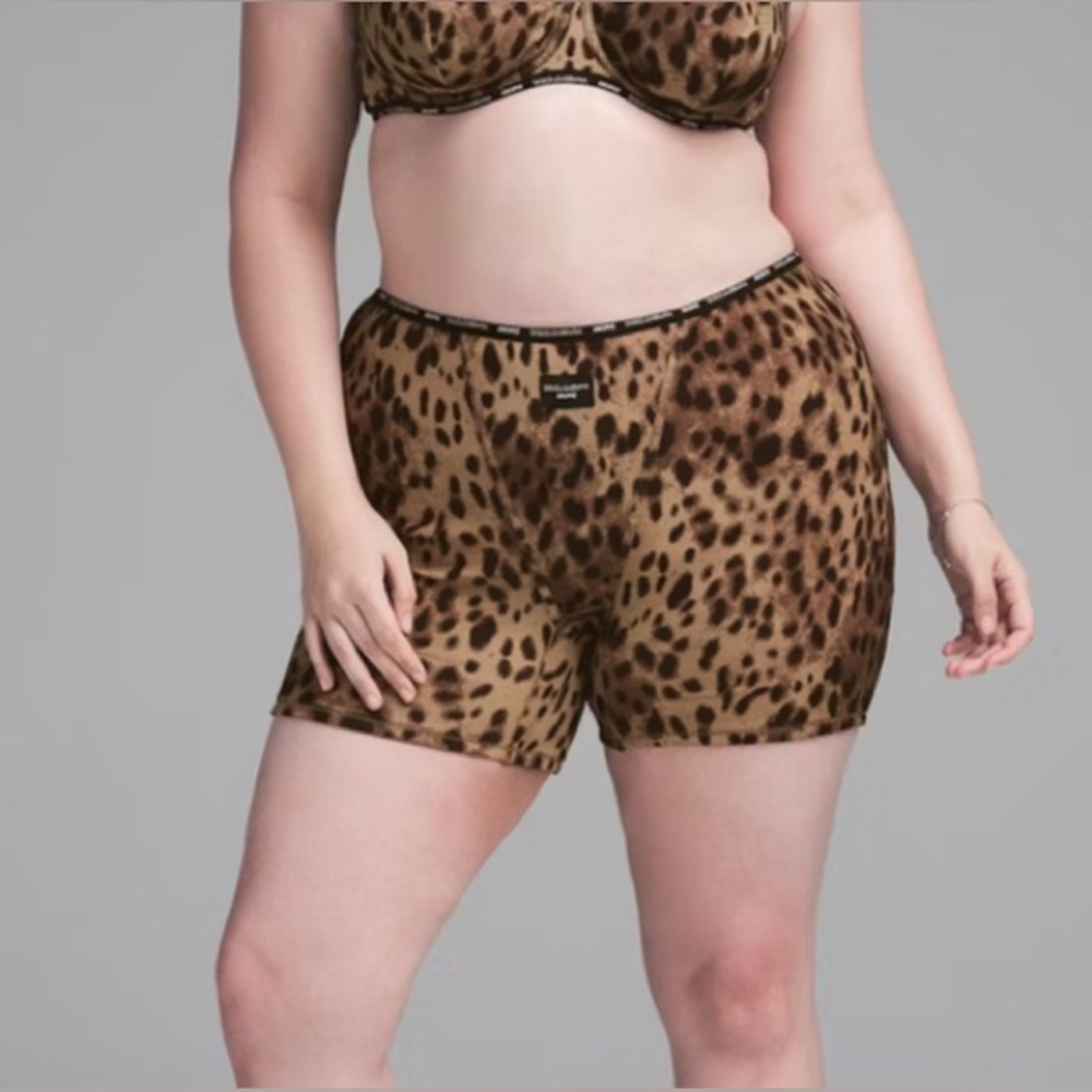 Dolce & Gabbana x Skims Animal Print Boxers